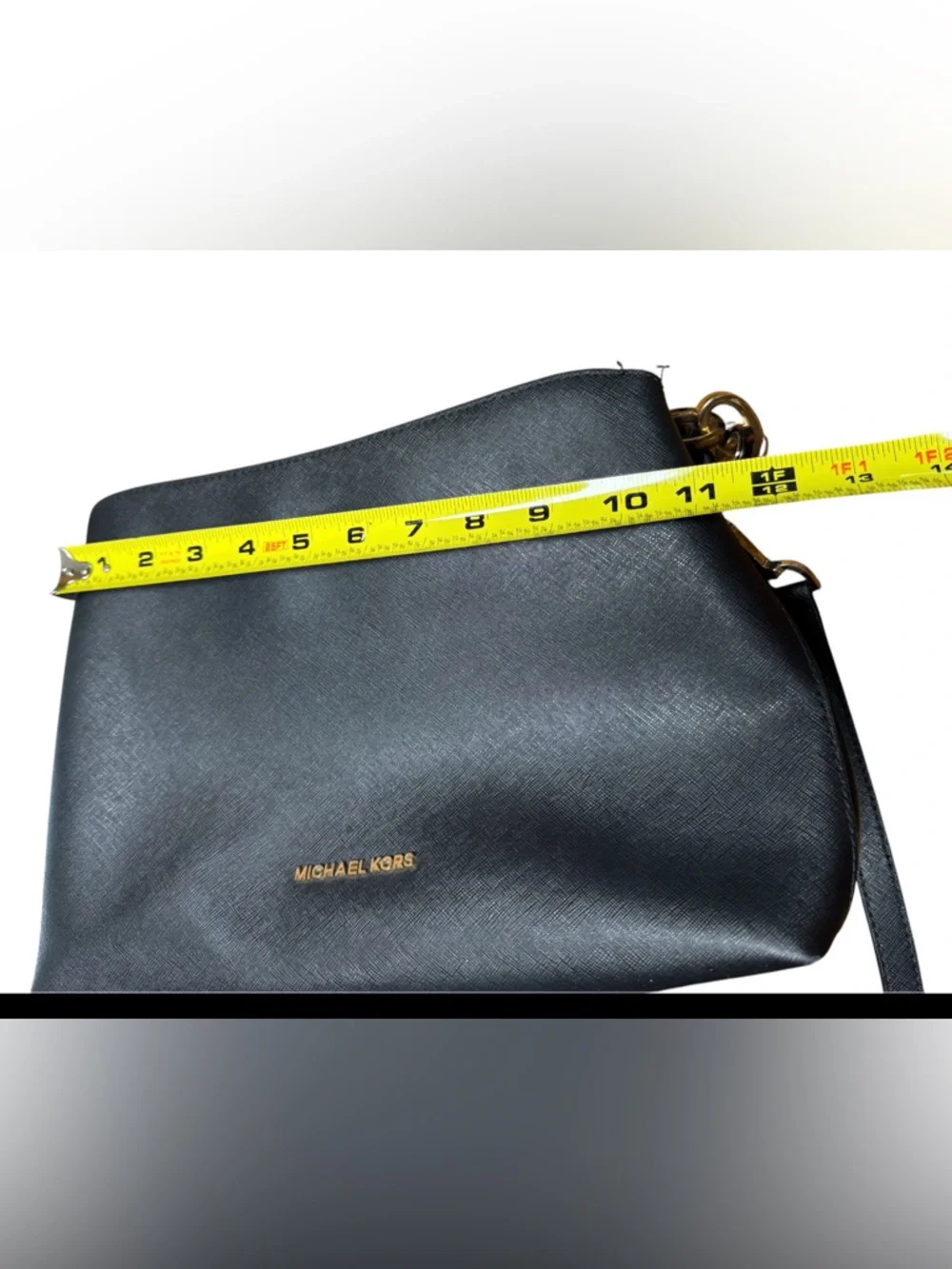 EUC Michael Kora Sofia Large Saffiano Leather Satchel